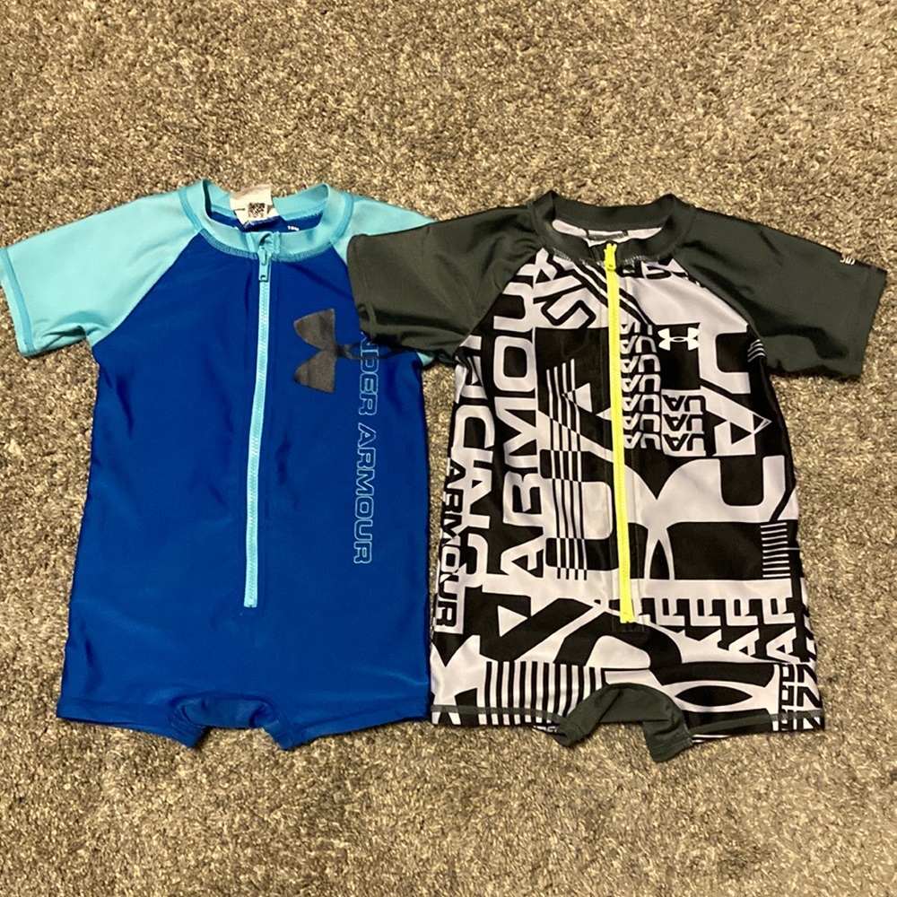 TWO Under Armour Baby/Toddler Swimsuits